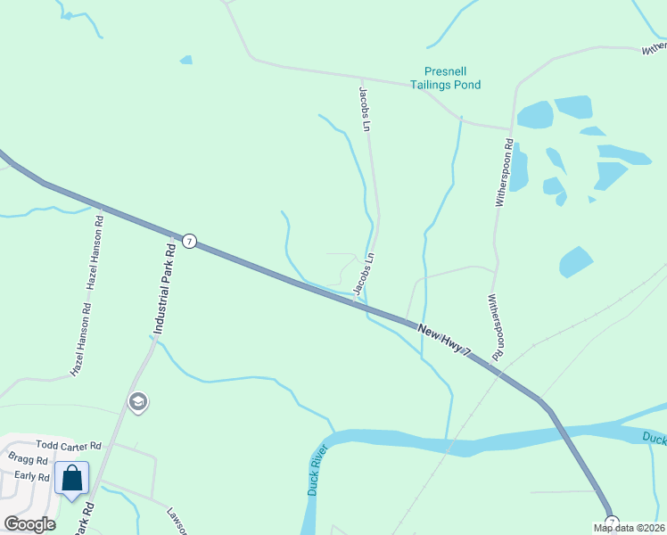 map of restaurants, bars, coffee shops, grocery stores, and more near 1106 Jacobs Lane in Columbia