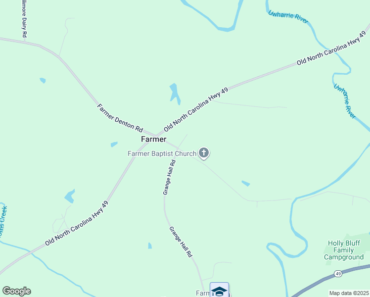 map of restaurants, bars, coffee shops, grocery stores, and more near 4626 Dunbar Bridge Road in Asheboro