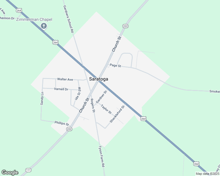 map of restaurants, bars, coffee shops, grocery stores, and more near 7001 East Main Street in Walstonburg