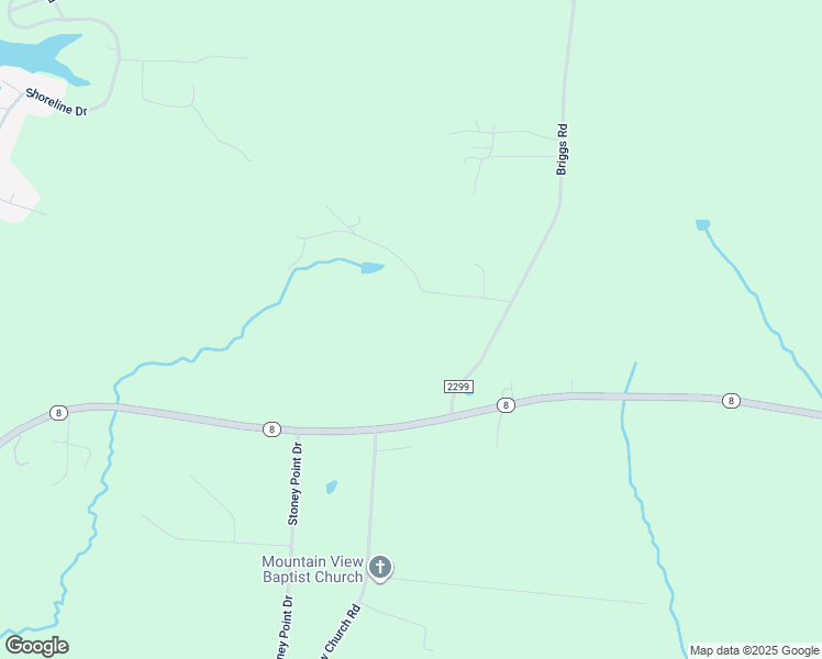 map of restaurants, bars, coffee shops, grocery stores, and more near North Carolina 8 in Lexington