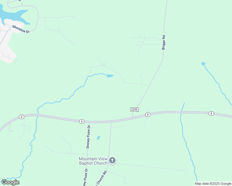 map of restaurants, bars, coffee shops, grocery stores, and more near North Carolina 8 in Lexington