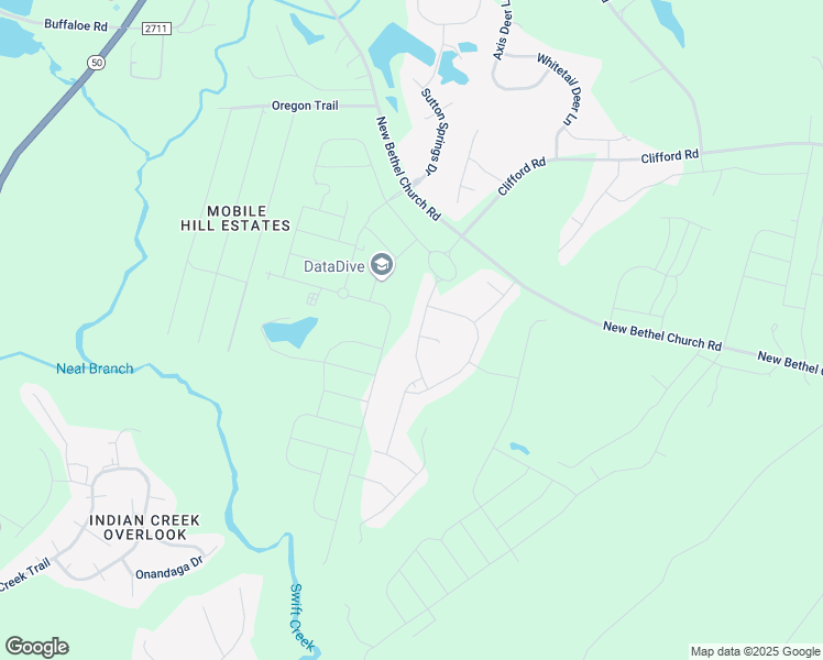 map of restaurants, bars, coffee shops, grocery stores, and more near 168 Gunderson Lane in Garner