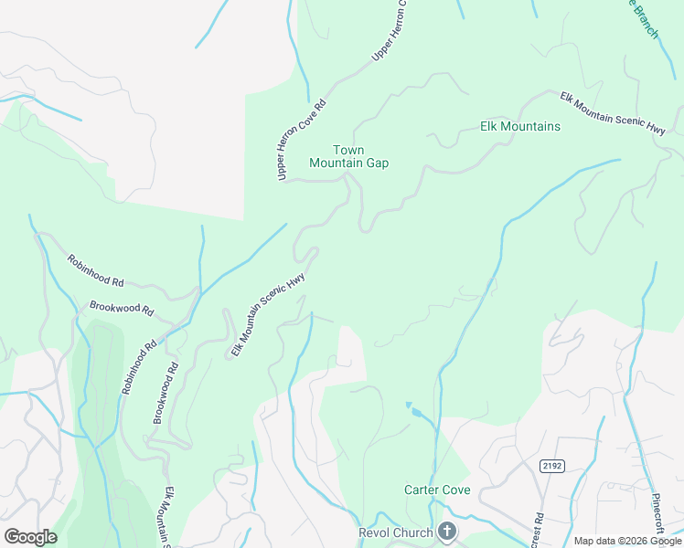 map of restaurants, bars, coffee shops, grocery stores, and more near 435 Elk Mountain Scenic Highway in Asheville