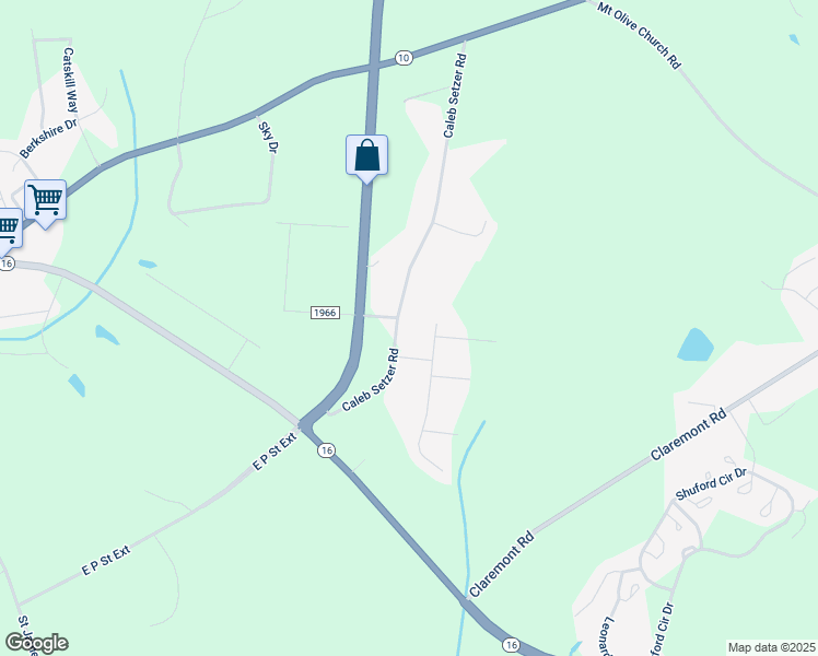 map of restaurants, bars, coffee shops, grocery stores, and more near 1328 Caleb Setzer Road in Newton