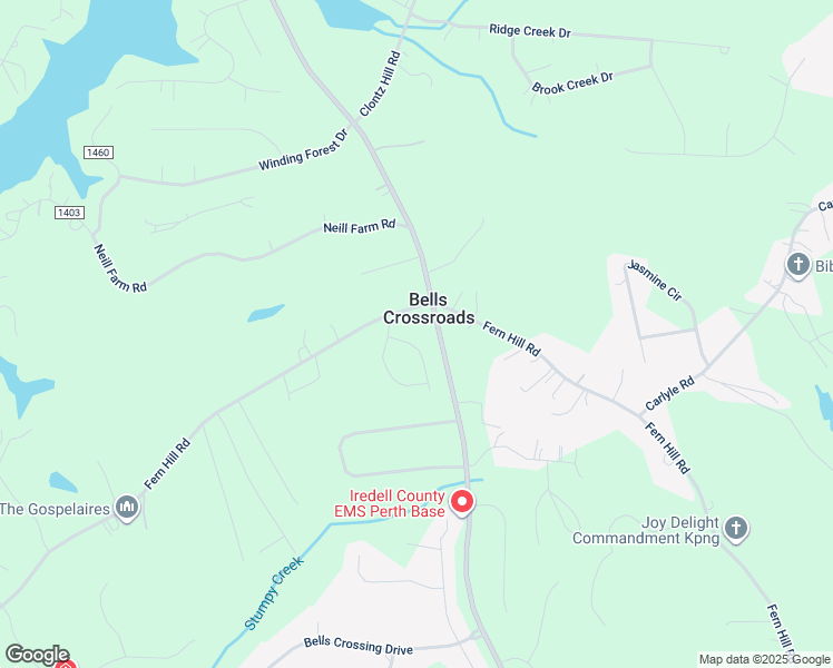 map of restaurants, bars, coffee shops, grocery stores, and more near 113 Tall Fern Loop in Mooresville