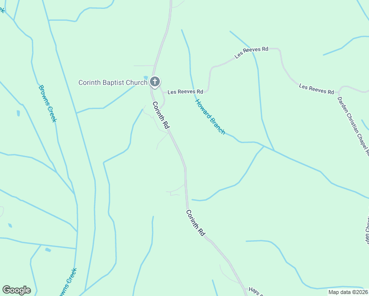map of restaurants, bars, coffee shops, grocery stores, and more near 935 Corinth Road in Darden