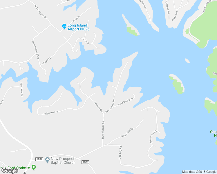 map of restaurants, bars, coffee shops, grocery stores, and more near 8589 Preston Lane in Sherrills Ford
