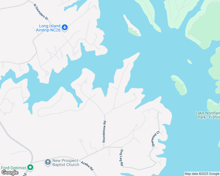map of restaurants, bars, coffee shops, grocery stores, and more near 8589 Preston Lane in Sherrills Ford