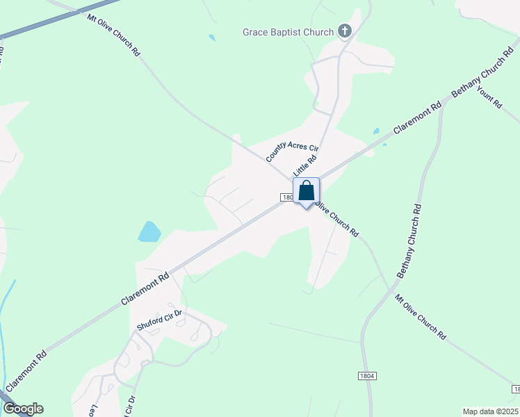map of restaurants, bars, coffee shops, grocery stores, and more near 2384 Claremont Road in Newton