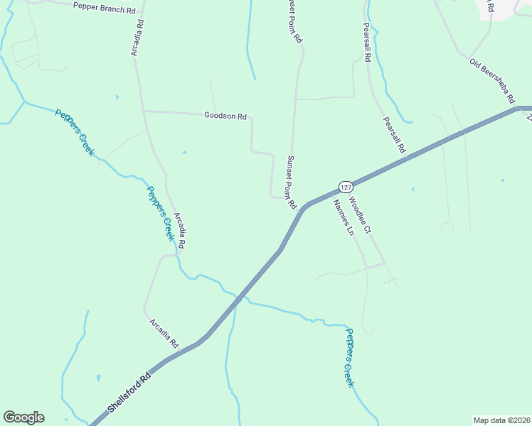 map of restaurants, bars, coffee shops, grocery stores, and more near 674 Goodson Road in McMinnville