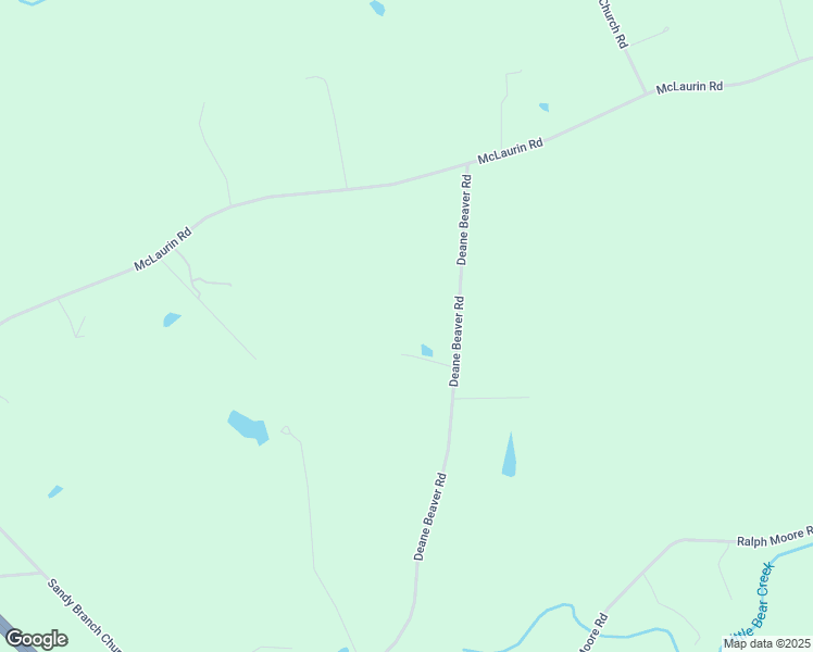 map of restaurants, bars, coffee shops, grocery stores, and more near 106 Clint Fields Road in Bear Creek