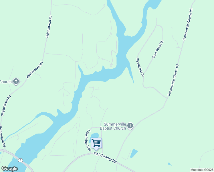 map of restaurants, bars, coffee shops, grocery stores, and more near 445 Watkins Road in Denton