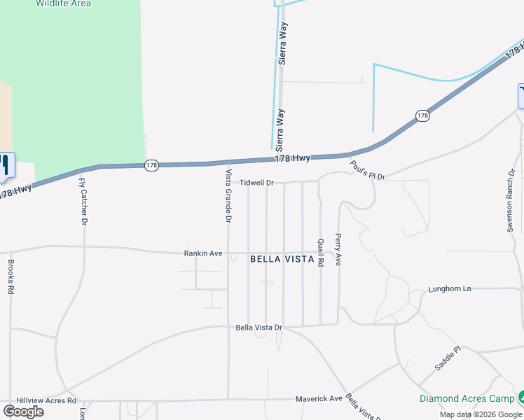 map of restaurants, bars, coffee shops, grocery stores, and more near 5656 Shoffstall Lane in Weldon
