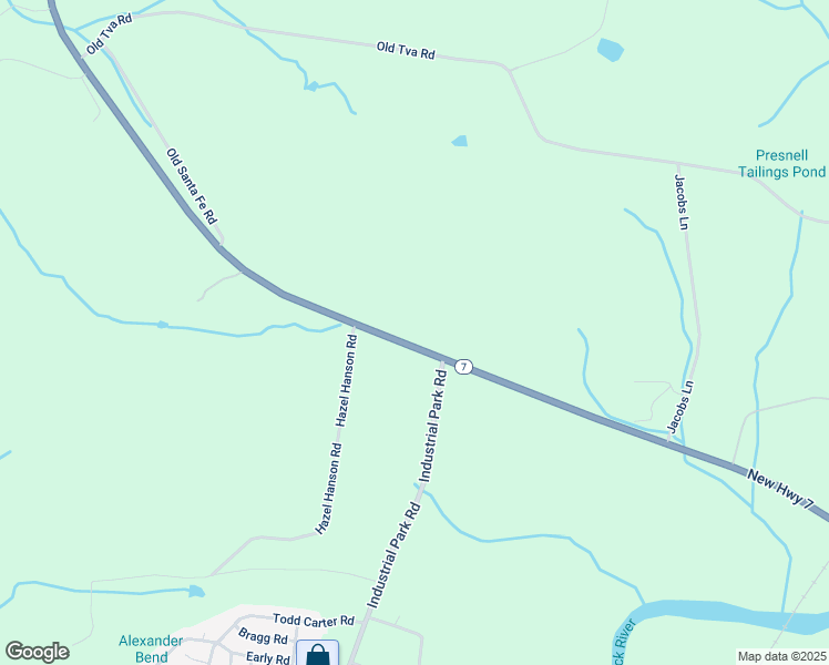 map of restaurants, bars, coffee shops, grocery stores, and more near 1136 Santa Fe Pike in Columbia