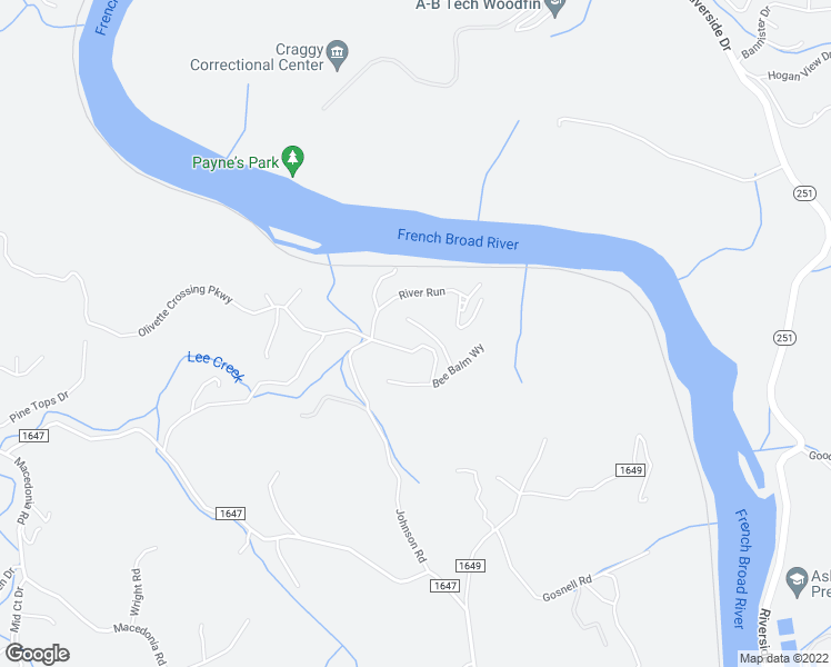 map of restaurants, bars, coffee shops, grocery stores, and more near 26 Tulip Poplar Trail in Asheville
