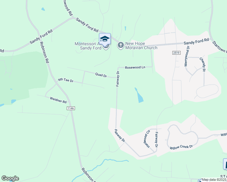 map of restaurants, bars, coffee shops, grocery stores, and more near 1848 Fairway Dr in Newton