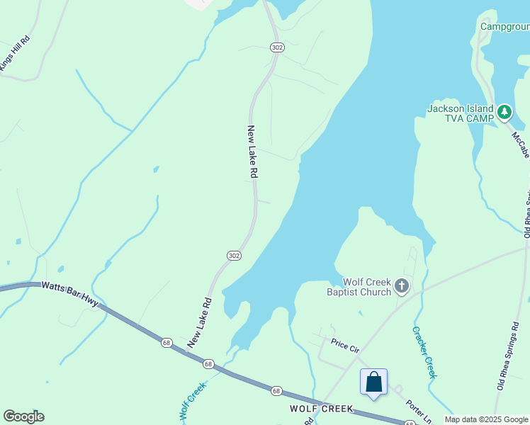map of restaurants, bars, coffee shops, grocery stores, and more near 2963 New Lake Road in Spring City