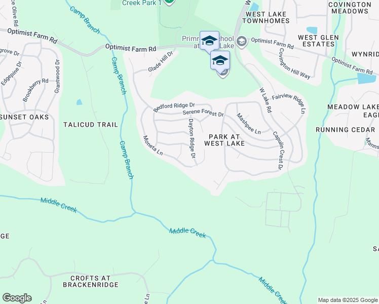 map of restaurants, bars, coffee shops, grocery stores, and more near 7021 Dayton Ridge Drive in Apex