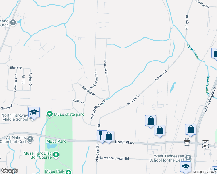 map of restaurants, bars, coffee shops, grocery stores, and more near 26 Lealand Lane in Jackson