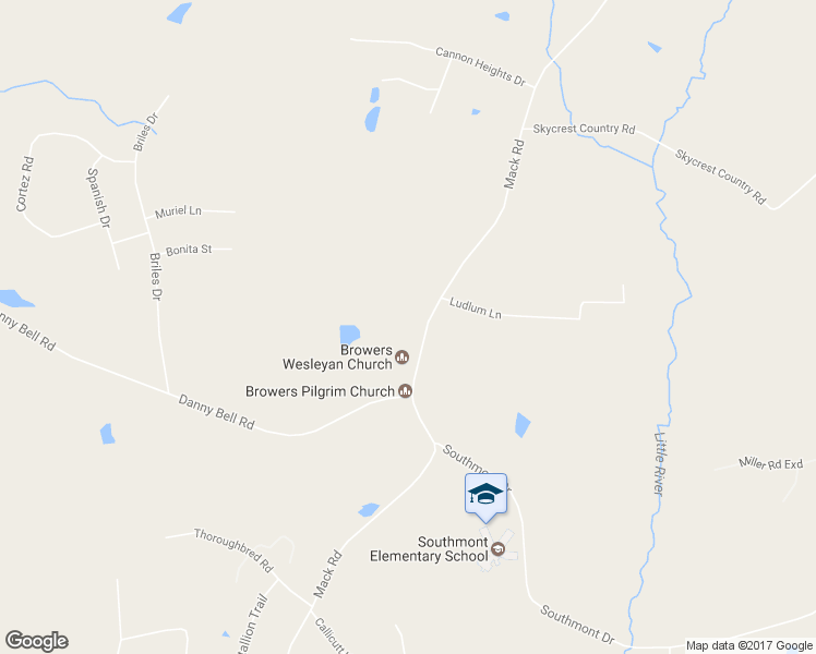 map of restaurants, bars, coffee shops, grocery stores, and more near 1662 Mack Road in Asheboro