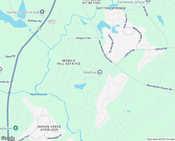 map of restaurants, bars, coffee shops, grocery stores, and more near in Fuquay-Varina