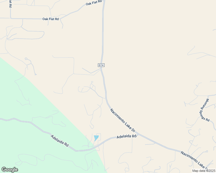 map of restaurants, bars, coffee shops, grocery stores, and more near 1290 Nacimiento Lake Drive in Paso Robles