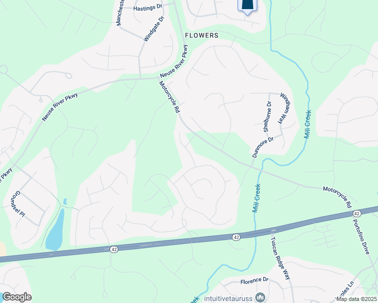 map of restaurants, bars, coffee shops, grocery stores, and more near 26 Sposato Lane in Clayton