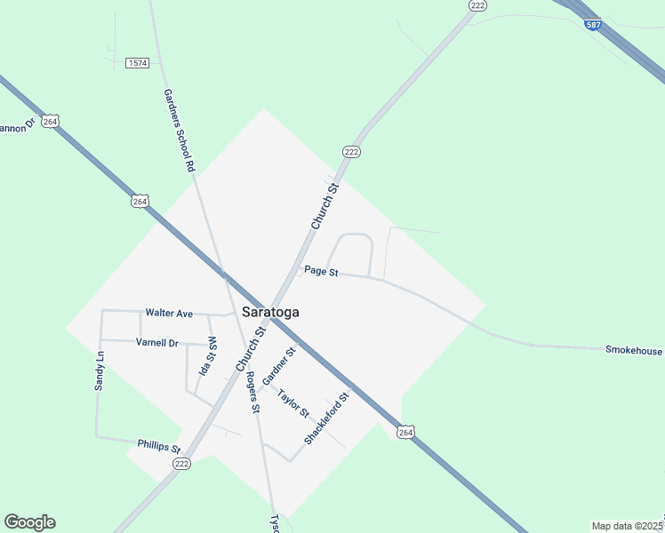 map of restaurants, bars, coffee shops, grocery stores, and more near 7005 Page Street in Stantonsburg
