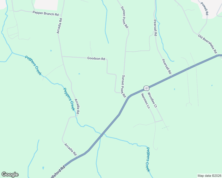 map of restaurants, bars, coffee shops, grocery stores, and more near 674 Goodson Road in McMinnville