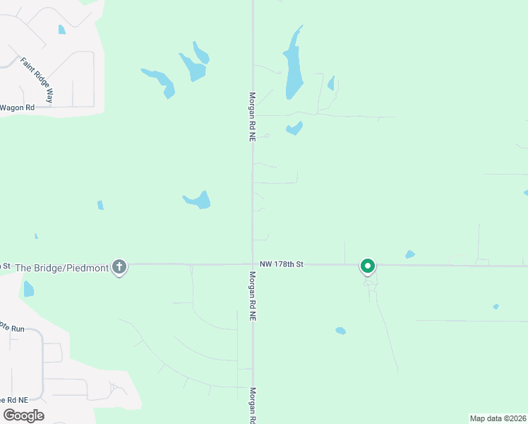 map of restaurants, bars, coffee shops, grocery stores, and more near 1812 Morgan Road Northeast in Piedmont