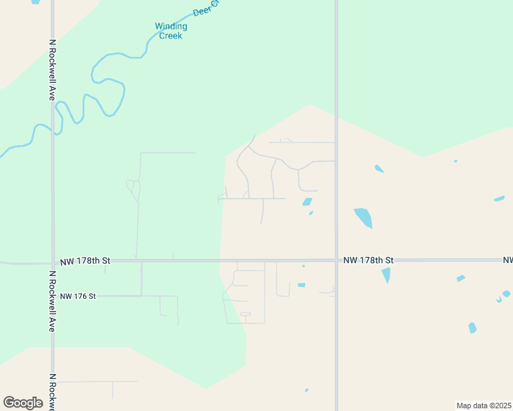 map of restaurants, bars, coffee shops, grocery stores, and more near 18230 Antler Way in Edmond