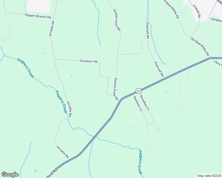 map of restaurants, bars, coffee shops, grocery stores, and more near 571 Goodson Road in McMinnville