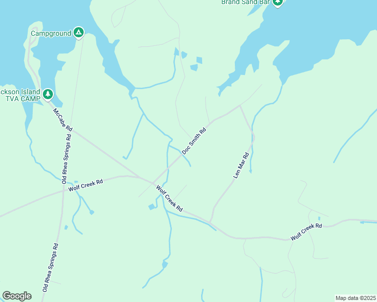 map of restaurants, bars, coffee shops, grocery stores, and more near 326 Doc Smith Road in Spring City