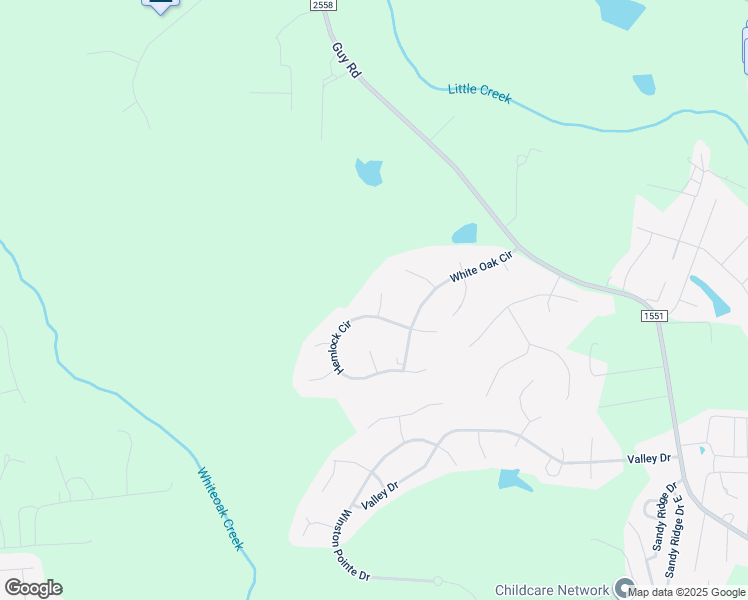 map of restaurants, bars, coffee shops, grocery stores, and more near 2005 Birch Lane in Clayton