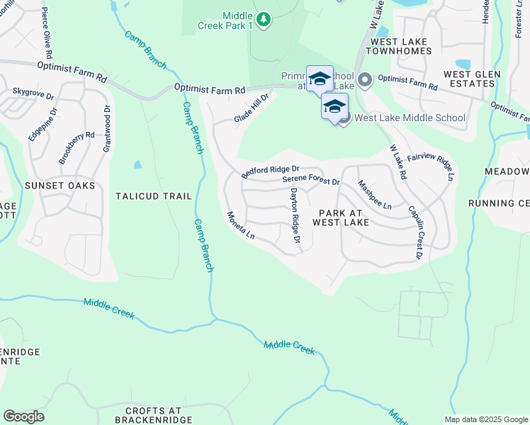 map of restaurants, bars, coffee shops, grocery stores, and more near 5237 Greymoss Lane in Apex