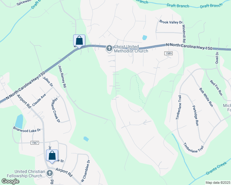 map of restaurants, bars, coffee shops, grocery stores, and more near 265 Roger Drive in Salisbury