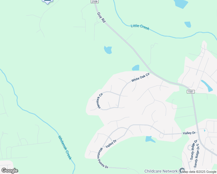 map of restaurants, bars, coffee shops, grocery stores, and more near 2005 Birch Lane in Clayton