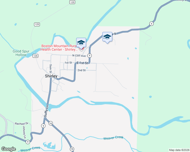 map of restaurants, bars, coffee shops, grocery stores, and more near 249 4th Street in Shirley