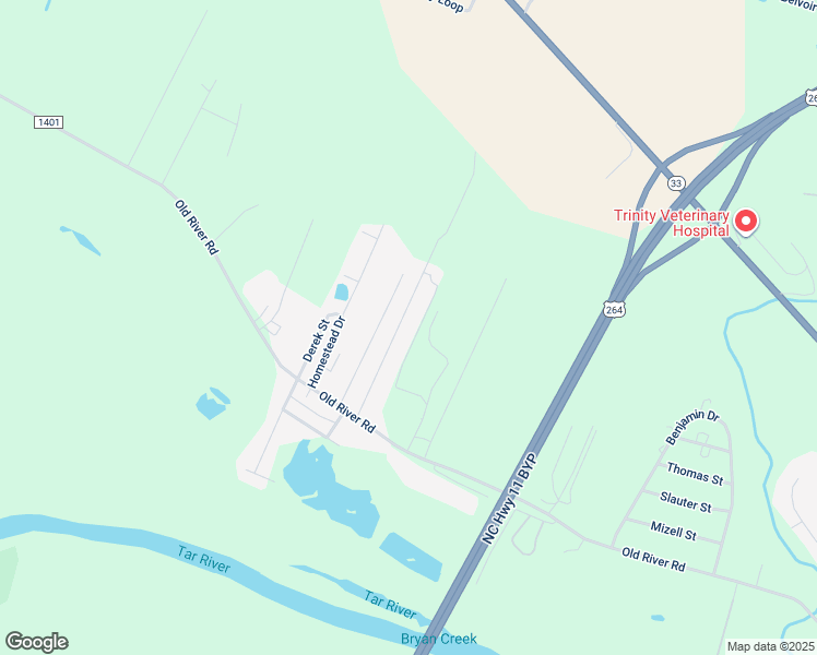 map of restaurants, bars, coffee shops, grocery stores, and more near 292 Northwest Acres Drive in Greenville