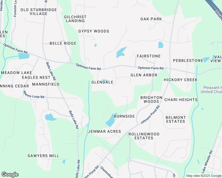 map of restaurants, bars, coffee shops, grocery stores, and more near 8628 Glendale Drive in Apex