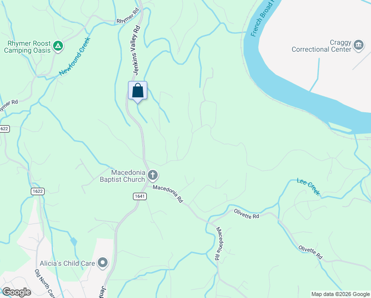 map of restaurants, bars, coffee shops, grocery stores, and more near 120 Old Macedonia Road in Asheville