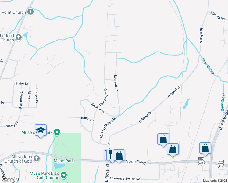 map of restaurants, bars, coffee shops, grocery stores, and more near 75 Lealand Lane in Jackson