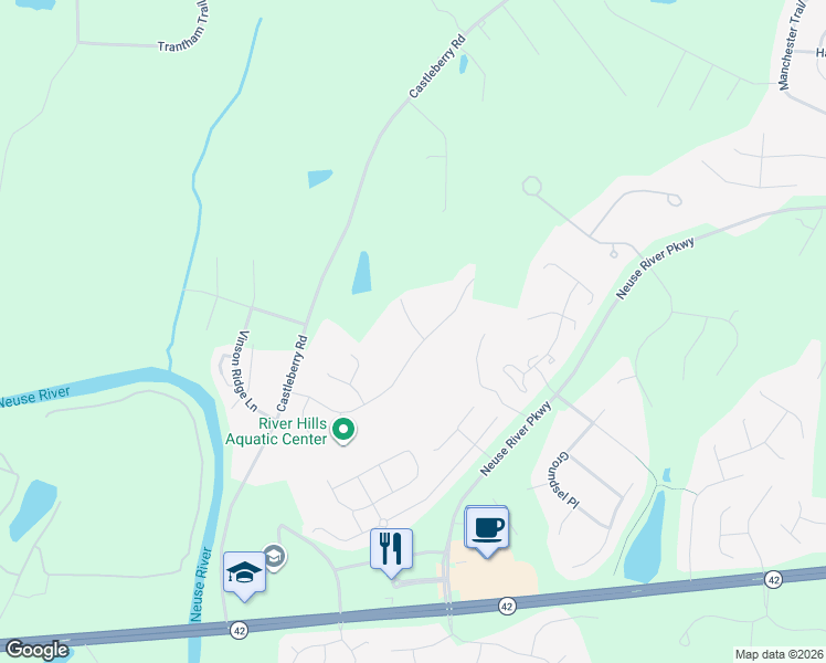 map of restaurants, bars, coffee shops, grocery stores, and more near 37 Brookmont Drive in Clayton