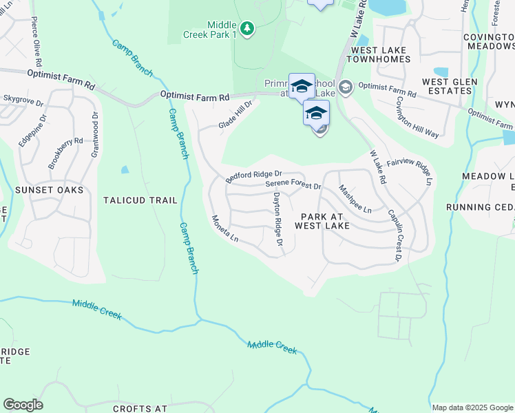 map of restaurants, bars, coffee shops, grocery stores, and more near 5240 Greymoss Lane in Apex