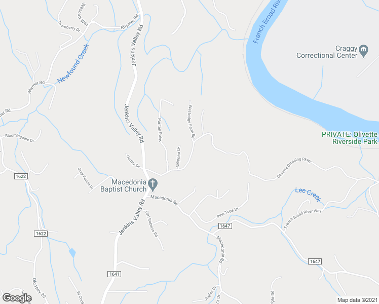 map of restaurants, bars, coffee shops, grocery stores, and more near 120 Old Macedonia Road in Asheville