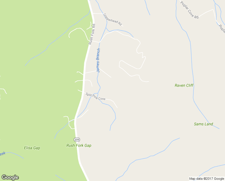 map of restaurants, bars, coffee shops, grocery stores, and more near 287 Split Pine Cove in Clyde