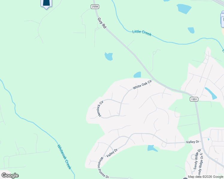 map of restaurants, bars, coffee shops, grocery stores, and more near 2017 Birch Lane in Clayton