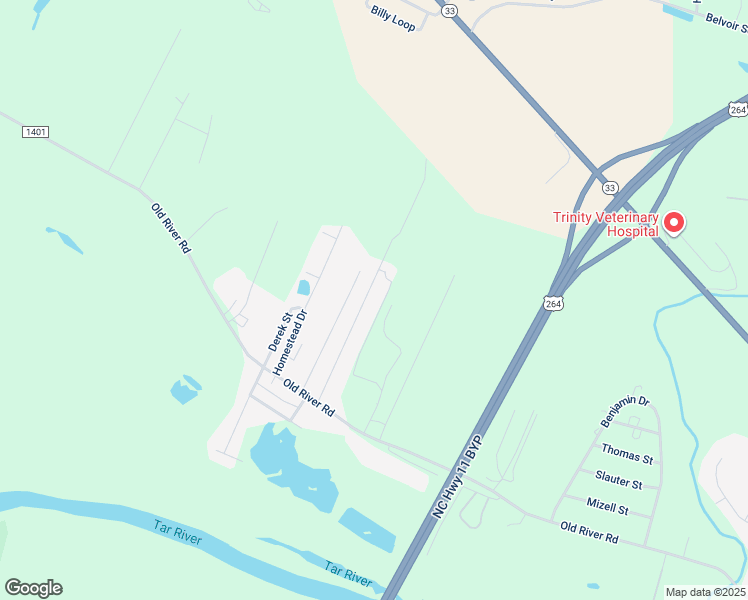 map of restaurants, bars, coffee shops, grocery stores, and more near 312 Northwest Acres Drive in Greenville