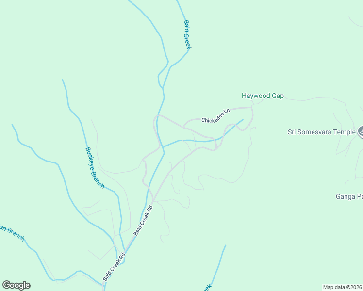 map of restaurants, bars, coffee shops, grocery stores, and more near 3967 Bald Creek Road in Clyde