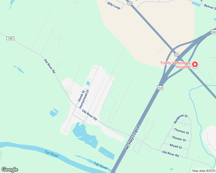 map of restaurants, bars, coffee shops, grocery stores, and more near 312 Northwest Acres Drive in Greenville